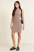 Ribbed Softstreme Slim-Fit Tank Dress